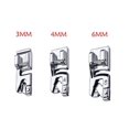 thumbnail image 2 of 20Pcs Household Sewing Machine Accessories Curling Presser Foot Combination 3MM4MM6MM Rolled Hem Sewing Machine Presser Foot For Sewing ,Secure Placement, 2 of 4