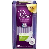 Liner Panty Poise Xtra   - Item Number 19308 - 24 Each / Pack -