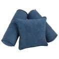thumbnail image 4 of Blazing Needles 3 Piece Microsuede Pillow Set, 4 of 7