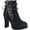 Black Velvet-Lace, variant on Women's Crypto 51 Ankle Boot