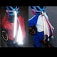 thumbnail image 3 of Borlas para bicicleta que reflejan la luz en el manillar del scooter o el casco. Azul, 3 of 9