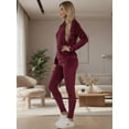 thumbnail image 4 of Conjunto Pants Mujer Sudadera Y Pant Aterciopelado Set Dama, 4 of 5