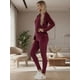 thumbnail image 4 of Conjunto Pants Mujer Sudadera Y Pant Aterciopelado Set Dama, 4 of 5