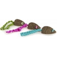 thumbnail image 3 of Juego de 3 ratones Cat Toy SmartyKat Magic Mice, de hierba gatera comprimida, 3 of 24