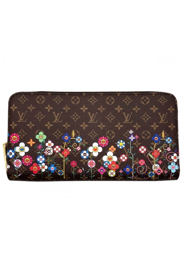 Pre-Owned Louis Vuitton Women's Monogram LV x TM Zippy Wallet Long Wallet, designed by Takashi...