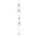 thumbnail image 3 of Wind Chime Crystal Light Catcher Ball Ornaments Colgante de marco redondo (2) JShteea Libre de BPA, 3 of 8