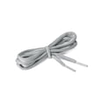 thumbnail image 2 of INSPIRE CHIC Unisex 2 Pairs Half Round Oval Shoelaces for Boots Athletic Sneakers Light Gray 140 cm/55", 2 of 4