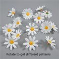 thumbnail image 3 of YardVibe 5 Pack 12" Outdoor Daisy Flowers, Metal Yard Art, Metal Flowers for Outside, Garden Stakes Decorative, Plants Garden Decor (Mix A), 3 of 8