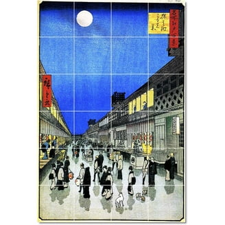 Fresque Murale En Carreaux De Céramique Wassily Kandinsky PT22714 - 48x32 Pouces