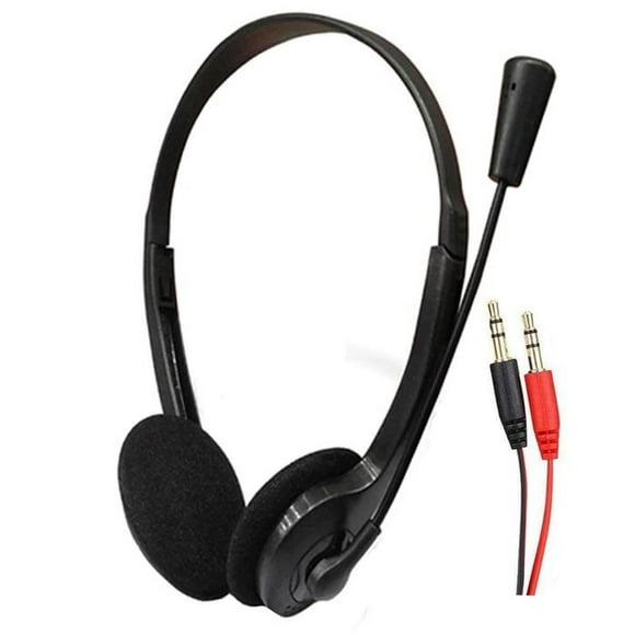 Audífonos Negros CallPro 25 Pzs Negro Jack 3.5mm Cable 2.m 36dB 20Hz a 20000Hz HotShot MXMXL-009