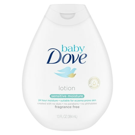 Baby Dove Sensitive Moisture Baby Lotion, 13 oz (Best Baby Lotion For Sensitive Skin)