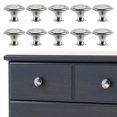 thumbnail image 6 of Ghojet 10/20/25pcs Cabinet Knobs Dresser Knobs Drawer Knobs Stainless Steel Knobs Drawer Pulls Door Knobs Dresser Drawer Handles Knobs for Dresser Drawers 29.5mm, 6 of 6