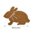thumbnail image 3 of Bjutir Animal Special Shaped Floor Mats Rabbit Shaped Door Mats Bathroom Cute Carpets Room Decoration Non Slip Floor Mats Indoor Children'S Door Mats, 3 of 8