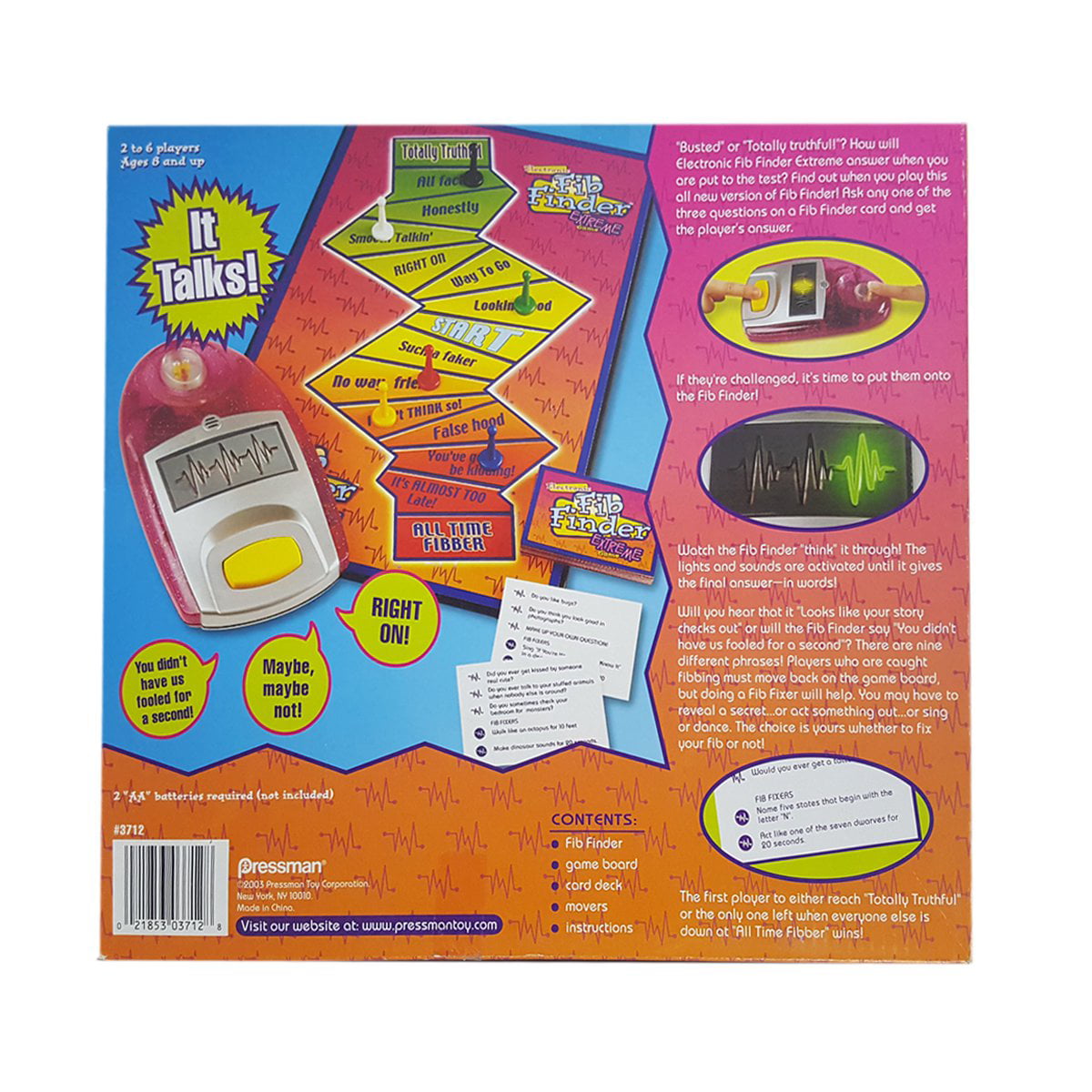Electronic FIB Finder Game by Pressman 2000 #3710 Complete for sale online 