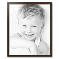 thumbnail image 2 of ArtToFrames 25" x 31" Mahogany and Gold Slope Picture Frame, 25x31 inch Brown MDF Poster Frame (WOM-4447), 2 of 8