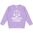thumbnail image 2 of Inktastic Lawyer Mommy Little Co Counsel Toddler Sweatshirt, 2 of 4