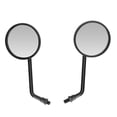 thumbnail image 2 of Espejos Retrovisores Laterales, Espejo Retrovisor Universal Resistente Para Motocicleta, Visión Amplia, ángulo Ajustable, Apariencia Moderna, A Prueba De Golpes, 1 Par Para Moto, 2 of 7