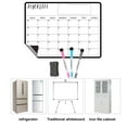 thumbnail image 5 of Magnetic Dry Erase Calendar 16.5x12 Inch Whiteboard Refrigerator Calendar Monthly Weekly Planner with Eraser and 3 Markers for Kitchen Home, 5 of 6