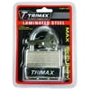 Trimax TLM1125 Laminated Solid Steel Padlock - 2in.