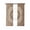 Beige Orange, variant on Burnt Orange Boho Blackout Curtains, Light Blocking Print Window Curtains, Vintage Ethnic Geometric Southwestern Thermal Insulated Window Drapes for Living Room Kitchen Cafe 2 Panels, 55"W x 39"L
