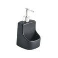 thumbnail image 1 of Dispensador de jabón de mano, tarro de almacenamiento multifuncional, botella de bomba de líquido reutilizable portátil para mesa, Hotel, baño, , negro Baoblaze Botella dispensadora de jabón, 1 of 8