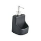 thumbnail image 1 of Dispensador de jabón de manos de cerámica, recipiente multiusos con bomba, botella de bomba de líquido recargable reutilizable para cocina, baño, , negro Sunnimix Botella dispensadora de jabón, 1 of 8