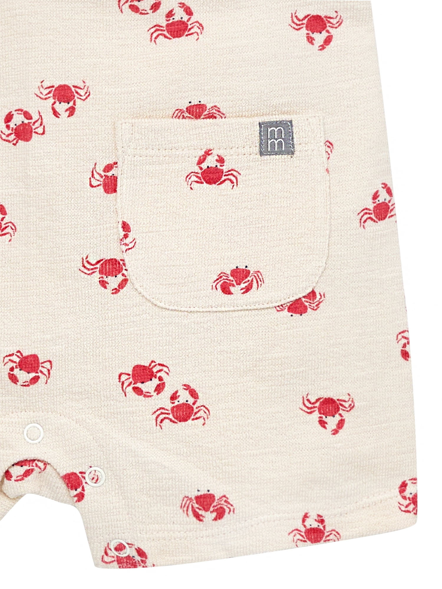 Modern Moments by Gerber Baby Boy Cotton Hooded Sleeveless Romper, Sizes 0/3 Months - 24 Months