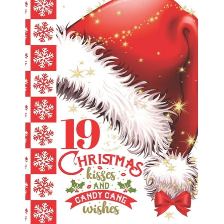 Christmas Wishes To A Teacher 19 Christmas Kisses And Candy Cane Wishes : Glitter Holiday College Ruled Composition Writing School Notebook To Take Teachers Notes - Red Santa Hat Christmas Quote Notepad For Teen Girls And Boys ()