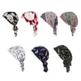 thumbnail image 3 of kurtrusly Chimio Chapeau Impression Foulard Femmes Coton Musulman Turban Stretch Perte de Cheveux Liée Baotou Couvre-Chefs, 3 of 8