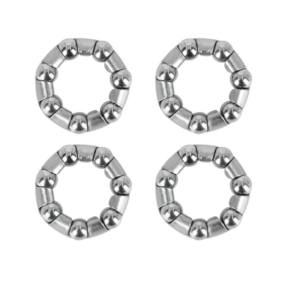 REGALWOVEN 4pcs 20.5mm x 7 Ball Bearing Cages Crank Bearings Wheel Bearing Retainer for Bicycle Bike