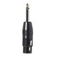 thumbnail image 1 of lionlar 1/4" Mono TRS Tip Sleeve Plug to XLR Female 3 Pin Audio Cable Adapter, 1 of 8