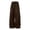 Brown, variant on Mens Solid Color Casual Cargo Pants Elastic Waist Straight Wide Leg Outdoor Hiking Pants with Pockets