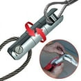 thumbnail image 2 of Cable Pulling Swivel Wire Bearing Breakaway Swivel 1 Ton - 10Pcs, 2 of 5