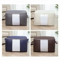 thumbnail image 1 of Xihbxyly Bolsa de Tela para Guardar Ropa y Juguetes, Plegable, Versátil, Ahorra Espacio, Fácil de Usar, Ideal para El Hogar, La Oficina o El Dormitorio, 60 X 40 X 35 Cm., 1 of 2