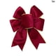 thumbnail image 2 of Juego de 5 Lazos Navideños de Terciopelo | Decoraciones de Tela para Envolver Regalos En Rojo, Azul, Amarillo y Beige | Adornos para Árbol de 17 X 21 Cm | Decoración para Fiestas | Cajas de Regalo, G, 2 of 6