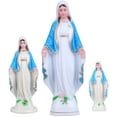 thumbnail image 4 of OFFIGAM Blessed Mary Statue Set of 3 Resin Figurines for Home Decor and, 4 of 10
