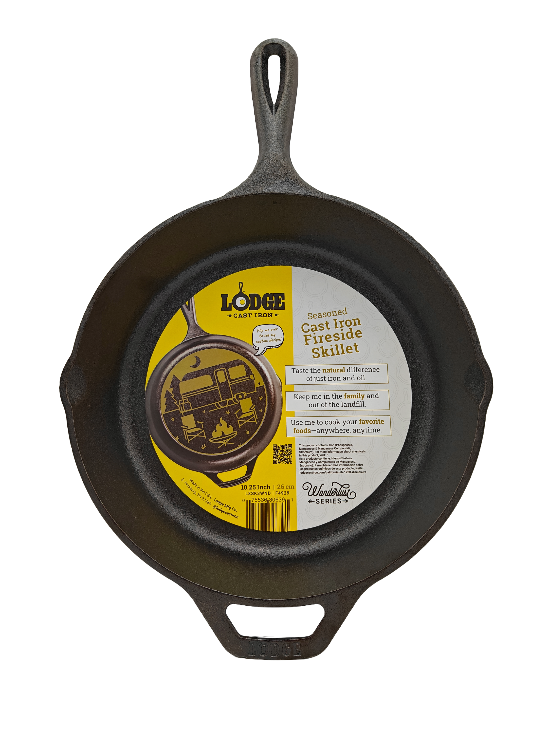 Lodge Cast Iron Wanderlust Series 10.25-Inch Skillet photo 7