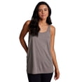 thumbnail image 2 of RBX Active Women's Twist Back Soft Relaxed Tank Top Tunic, 2 of 4