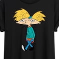 thumbnail image 3 of Hey Arnold! - Distressed Arnold - Juniors Ideal Flowy Muscle T-Shirt, 3 of 5