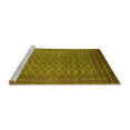 thumbnail image 2 of Ahgly Company Machine Washable Indoor Rectangle Oriental Yellow Industrial Area Rugs, 3' x 5', 2 of 4