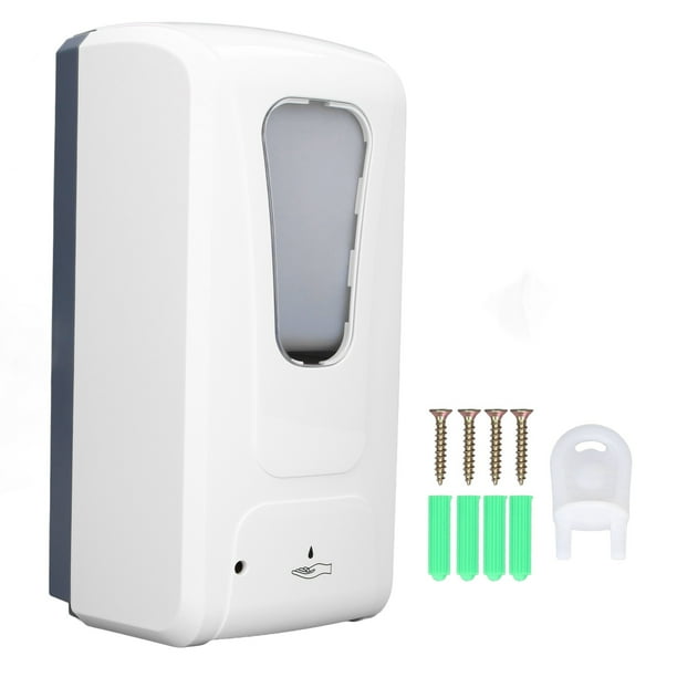 Contenedor de líquido por inducción infrarroja, dispensador automático de jabón en aerosol de 900 ml, dispensador de jabón, construcción robusta