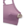 thumbnail image 6 of CRZ YOGA Butterlift Cross Back Sports Bras for Women Adjustable Thin Straps Pilates Padded Gym, 6 of 7