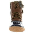thumbnail image 3 of Nature Breeze Duck-01 Women's Chic Lace Up Buckled Duck Waterproof Snow Boots, 3 of 4