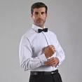 thumbnail image 1 of Camisa Doble Puño Con Textura Para Mancuernilla Mb1, 1 of 8