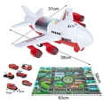 thumbnail image 6 of Car Toys Set with Transport Cargo Airplane Educational Vehicle Construction Car Set for Kids Toddler Boys Child Gift for 3 4 5 6 Years Old  6 Cars and Large Plane 11 Road Signs, 6 of 7