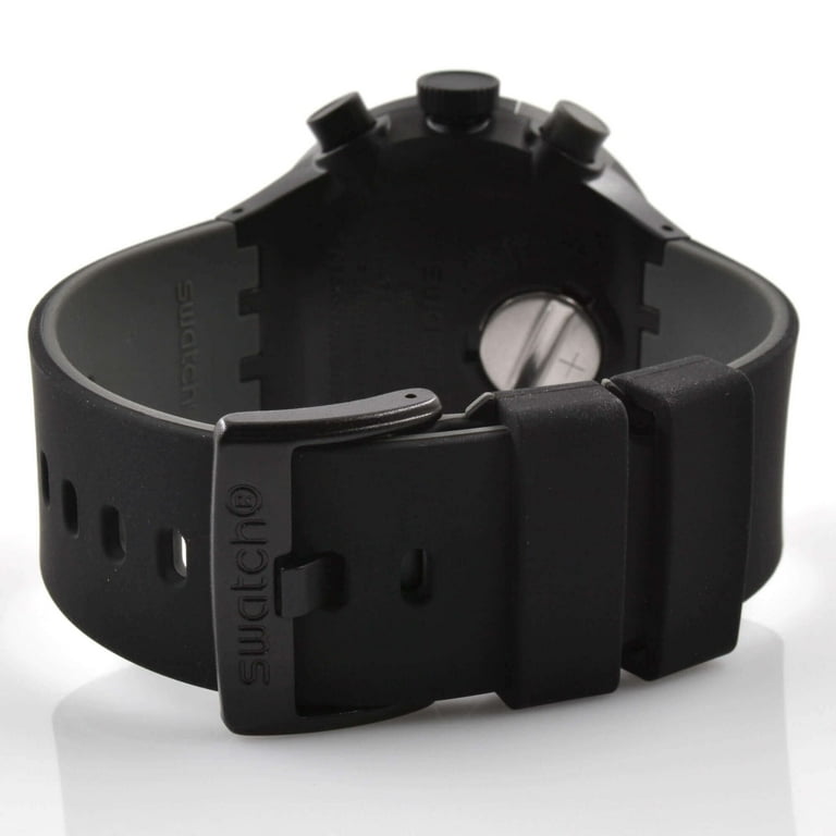 Swatch Unisex Big Bold Chrono SB02B400, Checkpoint Black