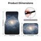 thumbnail image 5 of Fotbe The Galaxy Juego de 4 Tapetes para Auto con Estampado – Alfombrillas de Goma Reforzada, Diseño Antideslizante, Protección para Todo el Año – Vehículos, Autos, Camionetas y SUVs, 5 of 7