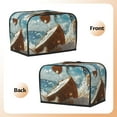 thumbnail image 3 of Fotbe Fresh Coconut Splash for Two Slice Toaster Cover, Fingerprint Protector, Super Soft Appliance Cover And Dust Cover,Bread Dust Cover & Fingerprint Protection, 3 of 7