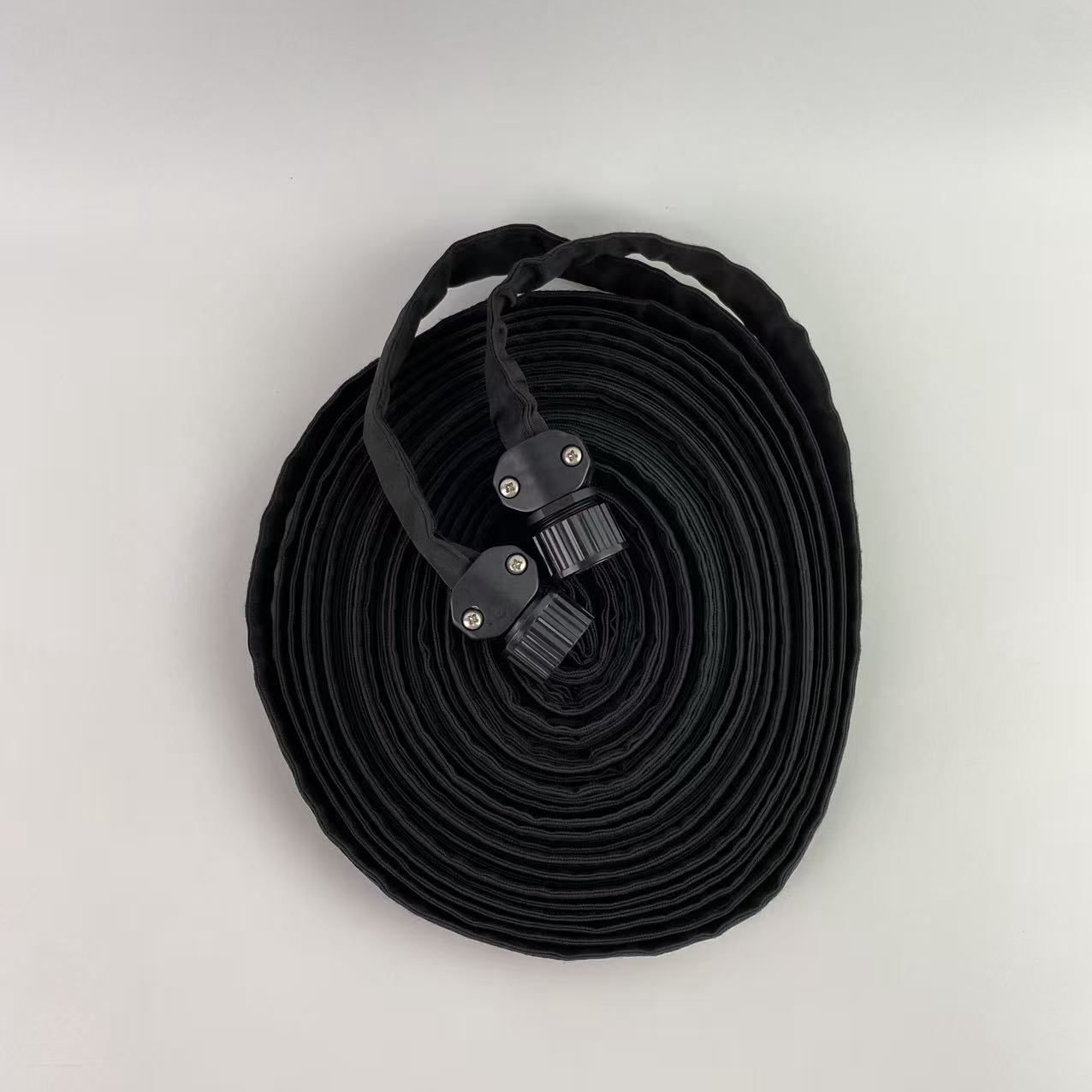 DRINCOSH PRO Watering hose, not of metal,Flat Soaker Hose for Garden Bed,25 50 75ft 50ft*2 1/2" Linkable Consistent Drip Irrigation (50FT)