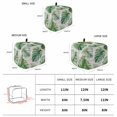 thumbnail image 5 of Summer Tropical Toaster Cover 2 Slice, Farmhouse Botanical Leaves Wooden Dustproof Bakeware Oven Protector with Top Hook, Waterproof Small Kitchen Appliance Toasters Dust Cover, 12"x7.5"x8", 5 of 7
